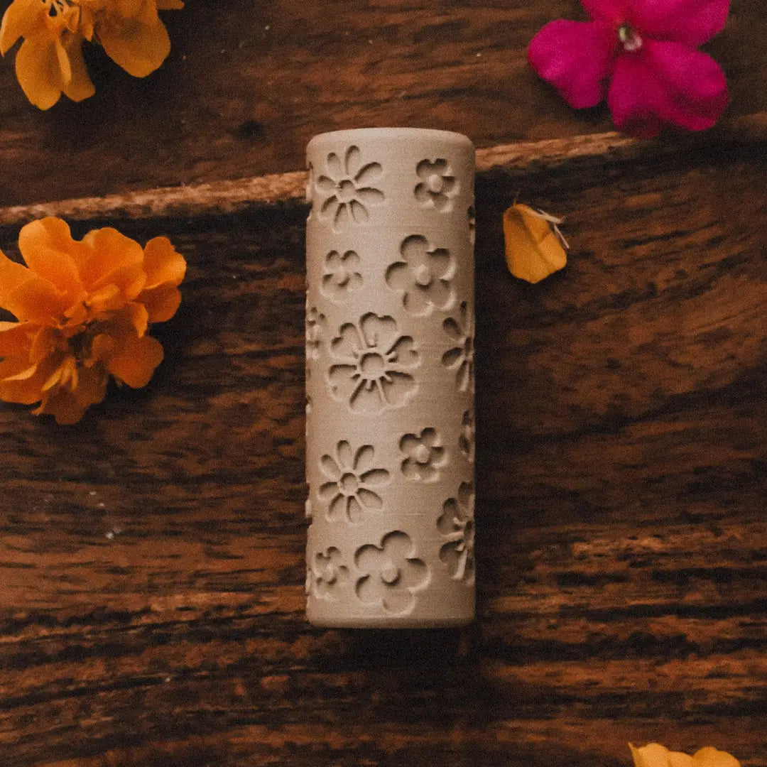 Wildflower Playdough/Sensory Play Roller