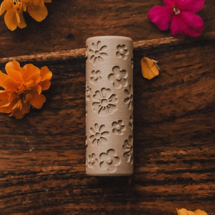 Wildflower Playdough/Sensory Play Roller