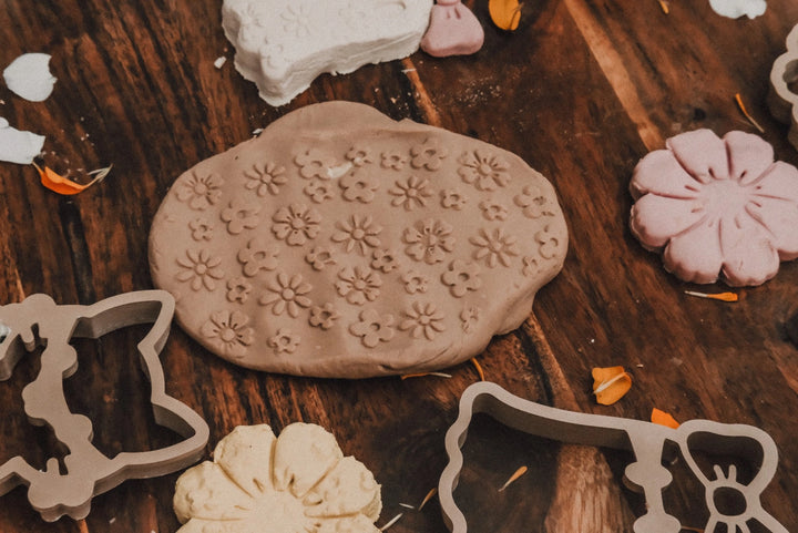 Wildflower Playdough/Sensory Play Roller