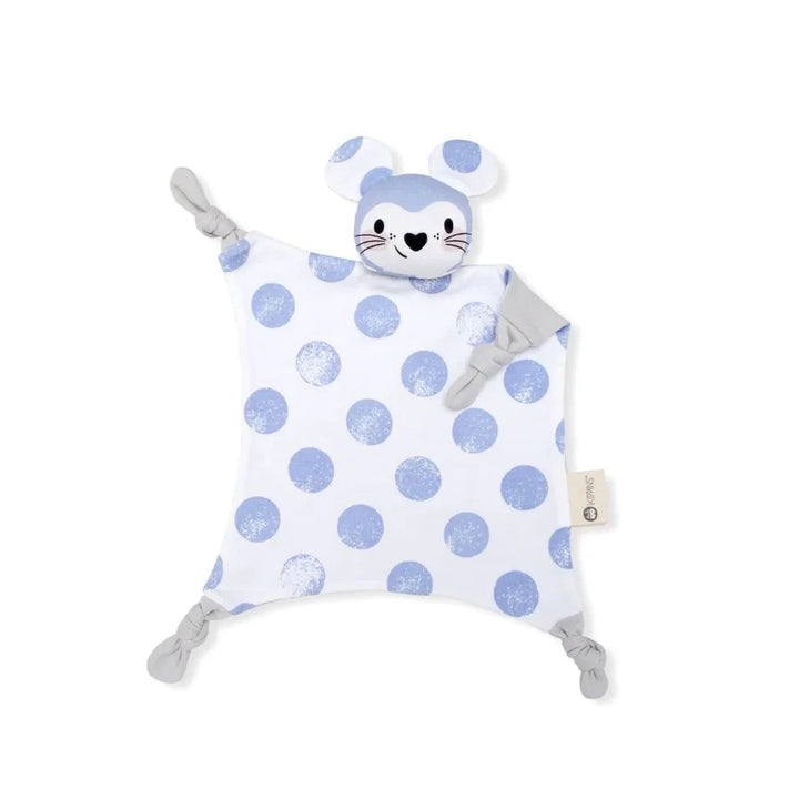 Kippin Organic Cotton Baby Comforter - Luna the Mouse
