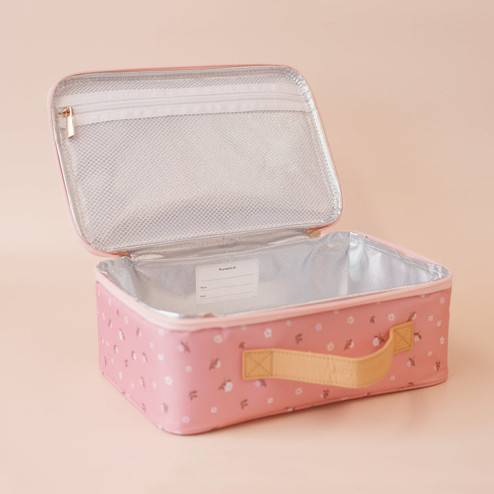 Dusty Roses Insulated Lunch Bag