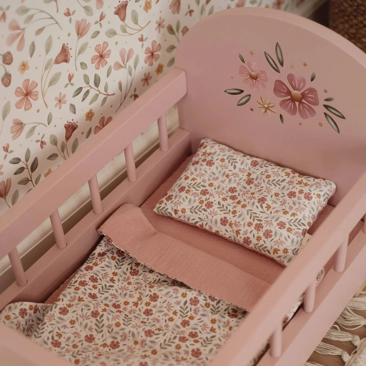Little Dutch Wooden Doll Bed