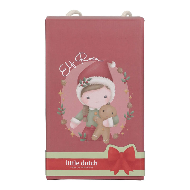 Little Dutch Christmas Plush Doll in Gift Box - Rosa