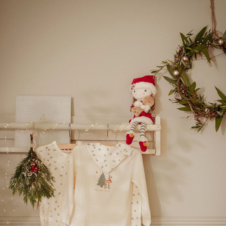 Little Dutch Christmas Plush Doll in Gift Box - Rosa