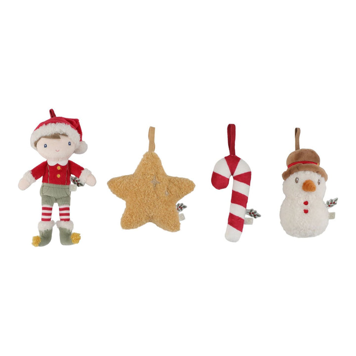 Little Dutch Plush Christmas Decorations - Jim & Friends