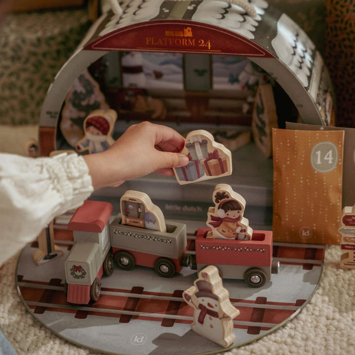 Little Dutch Christmas Advent Train Track