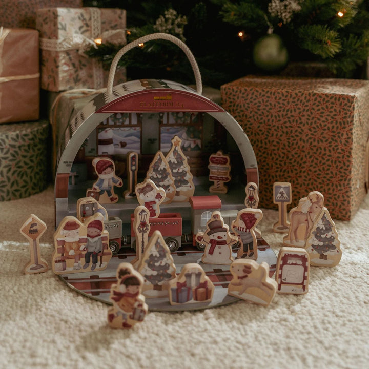 Little Dutch Christmas Advent Train Track