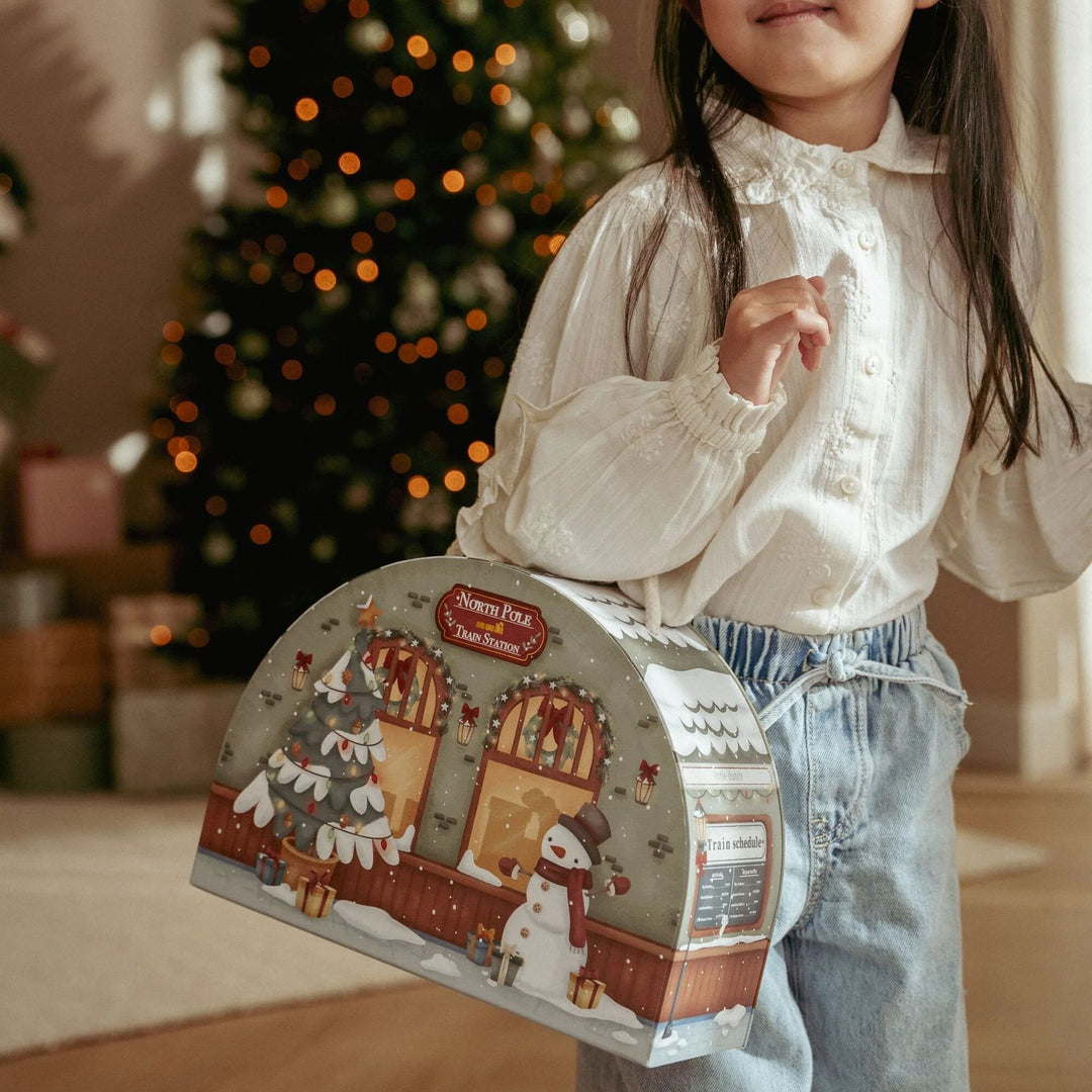 Little Dutch Christmas Advent Train Track