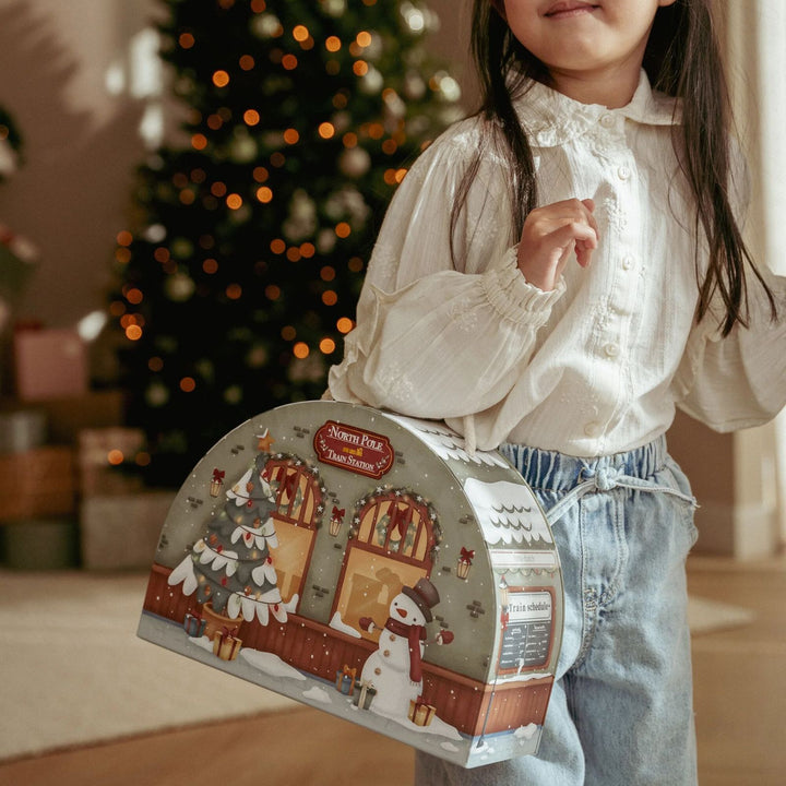 Little Dutch Christmas Advent Train Track