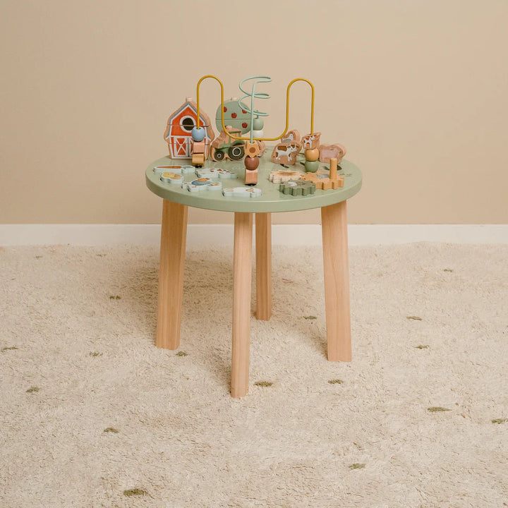 Little Farm Wooden Activity Play Table