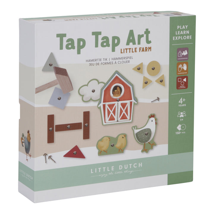 Little Farm Tap Tap Art Kids Activity Set