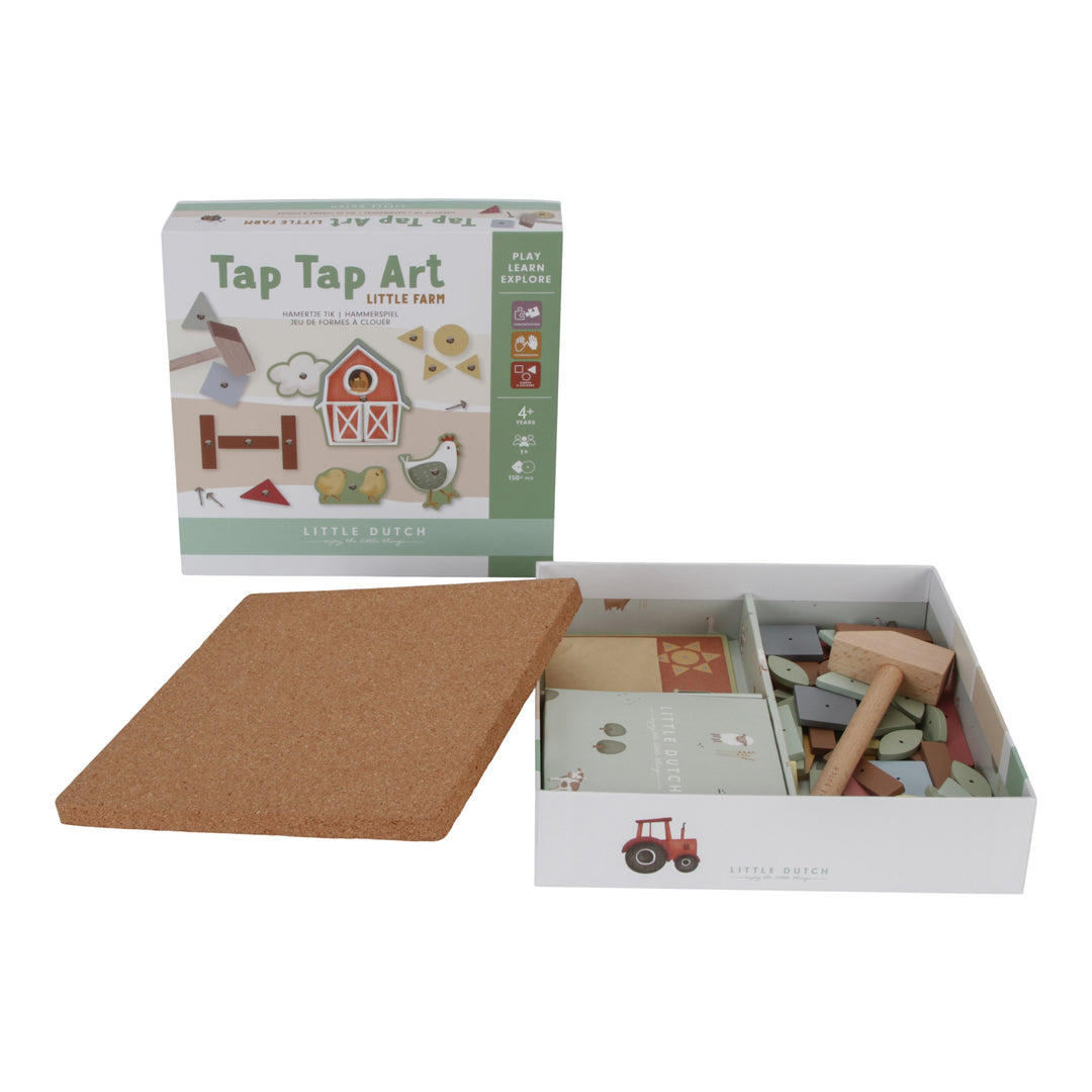 Little Farm Tap Tap Art Kids Activity Set