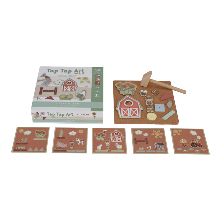 Little Farm Tap Tap Art Kids Activity Set