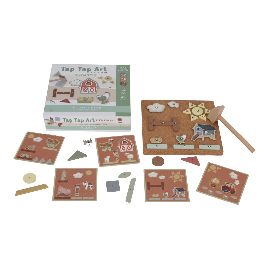 Little Farm Tap Tap Art Kids Activity Set