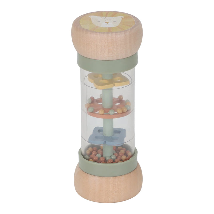 Little Dutch Safari Friends Wooden Rain Rattle