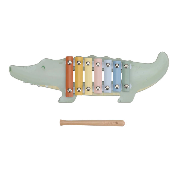 Little Dutch Safari Friends Xylophone Crocodile