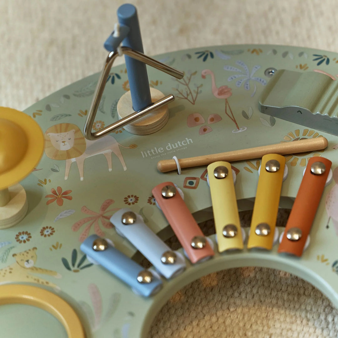 Little Dutch Safari Friends Music Table