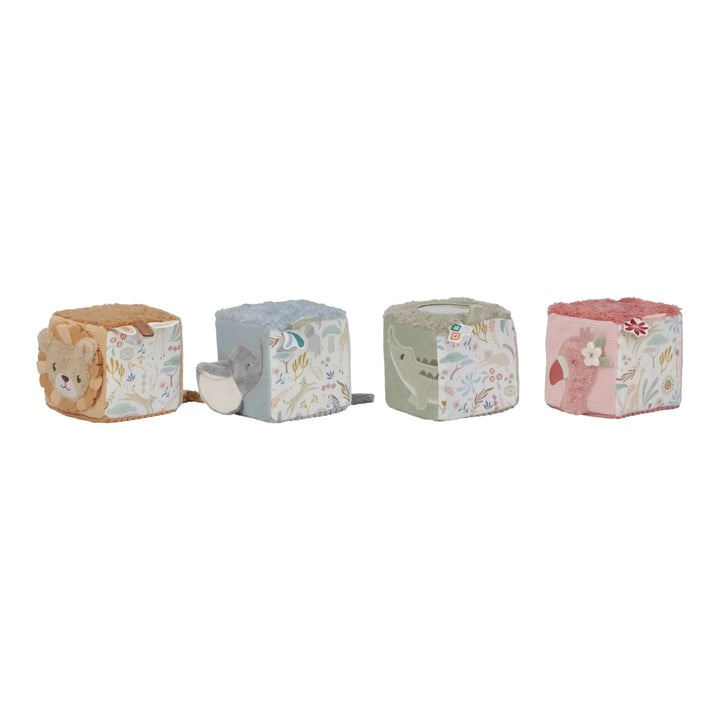 Little Dutch Safari Friends Soft Play Blocks