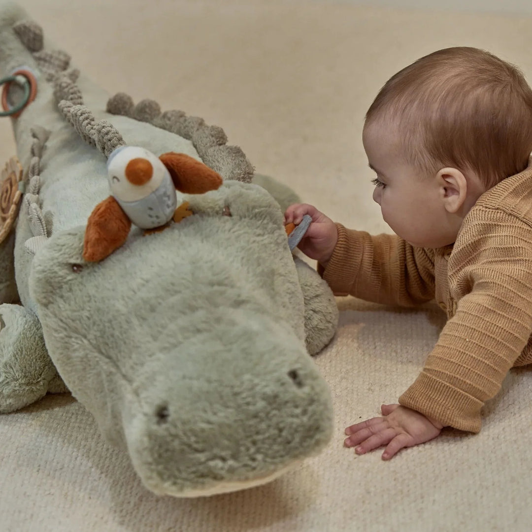 Little Dutch Safari Friends Giant Activity Cuddle Crocodile