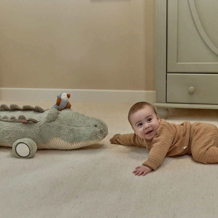 Little Dutch Safari Friends Giant Activity Cuddle Crocodile