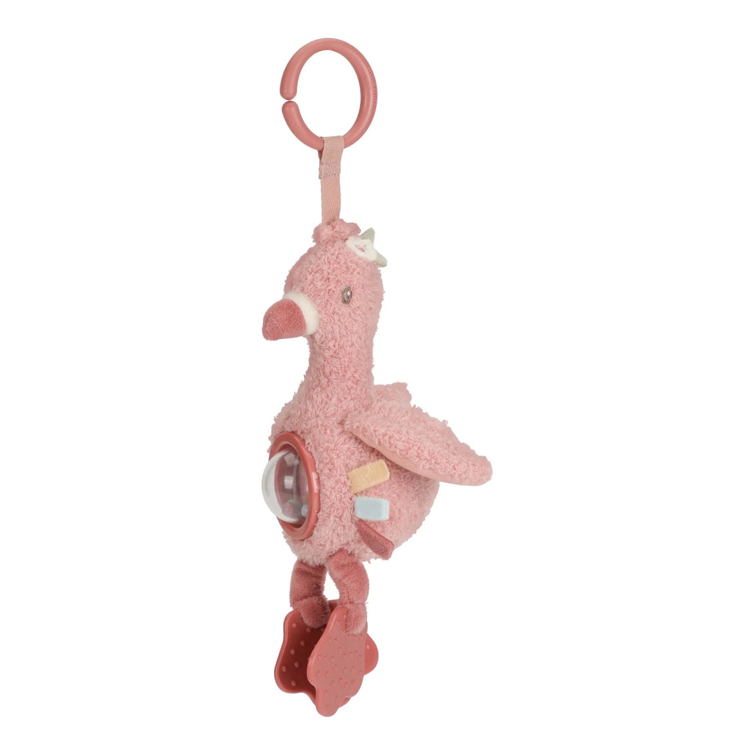 Little Farm Safari Friends Activity Hanger Flamingo