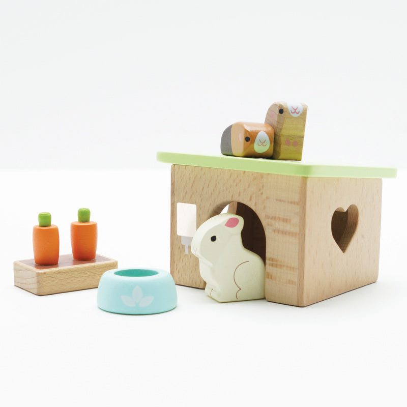 Daisylane Bunny & Guinea Pig Wooden Playset
