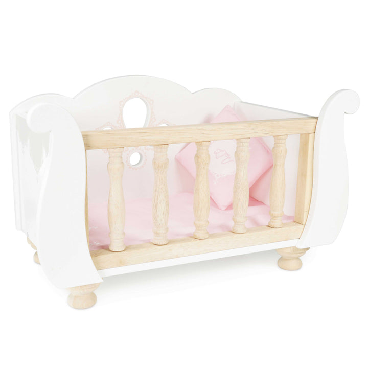 Le Toy Van Wooden Doll Bed