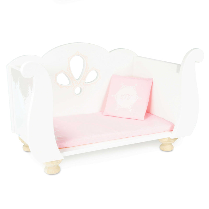 Le Toy Van Wooden Doll Bed