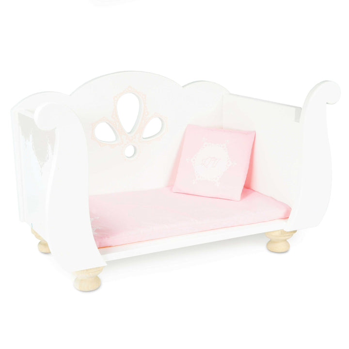 Le Toy Van Wooden Doll Bed