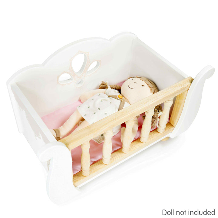 Le Toy Van Wooden Doll Bed