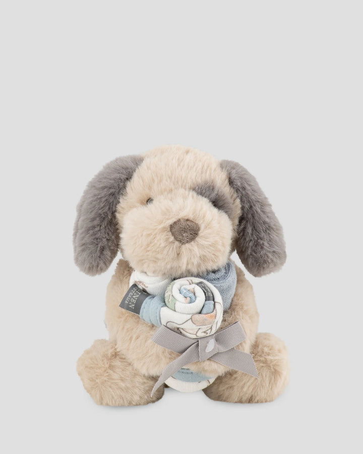 Little Linen Soft Plush Toy & Washers Gift Box - Barklife Patch
