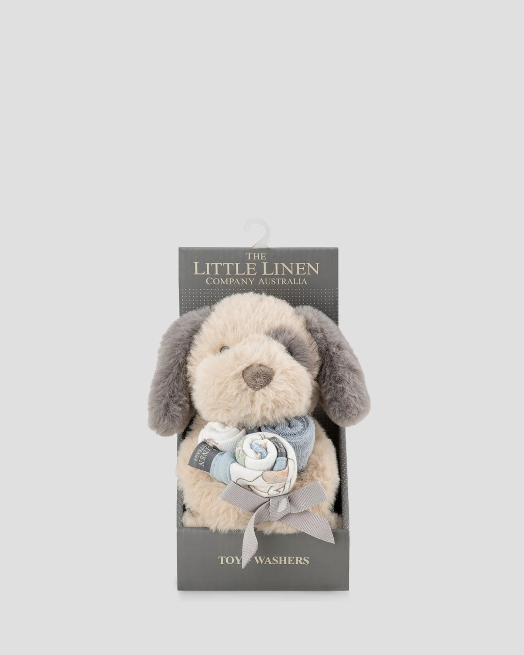 Little Linen Soft Plush Toy & Washers Gift Box - Barklife Patch