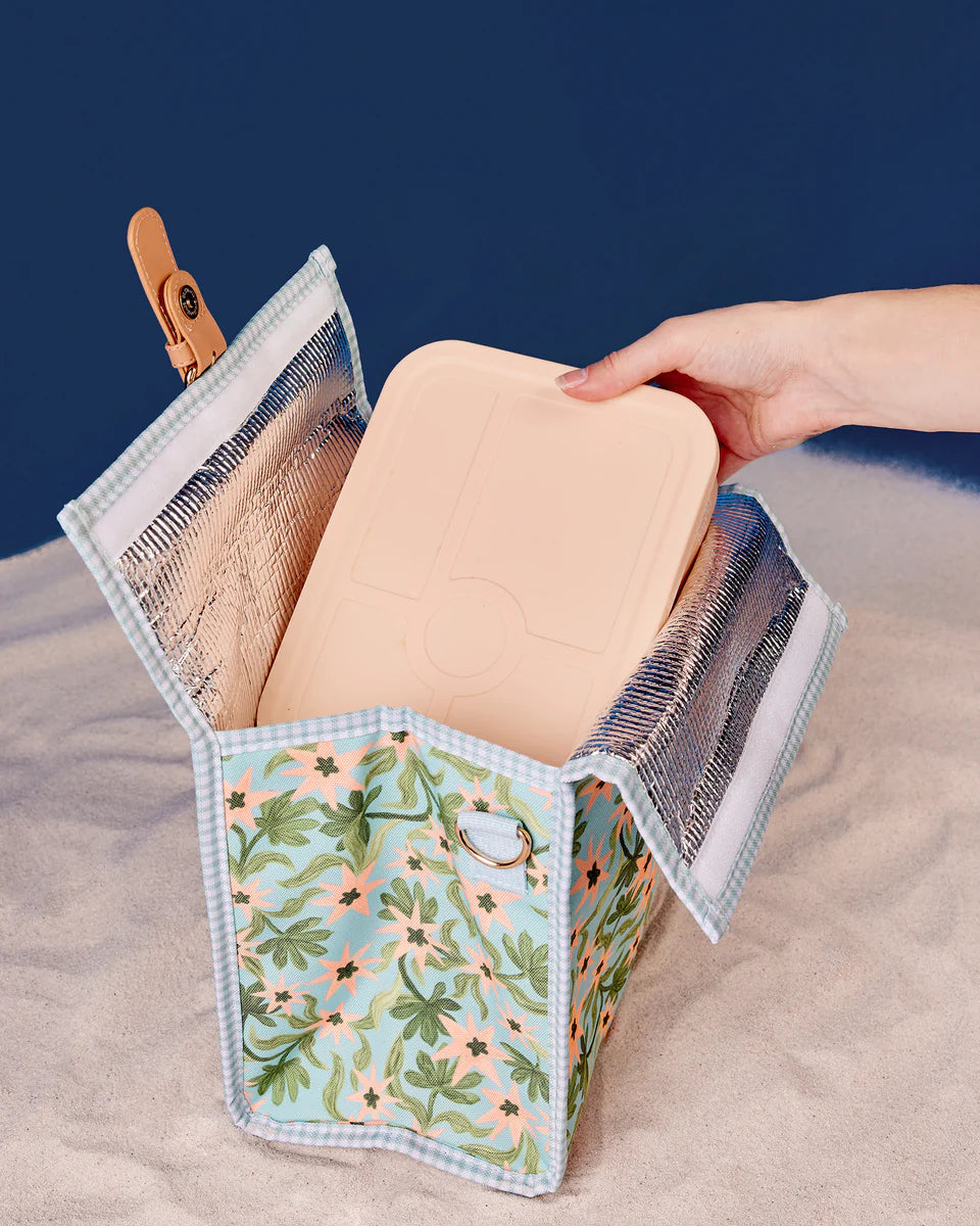 The Somewhere Co Lunch Satchel - Seaflower