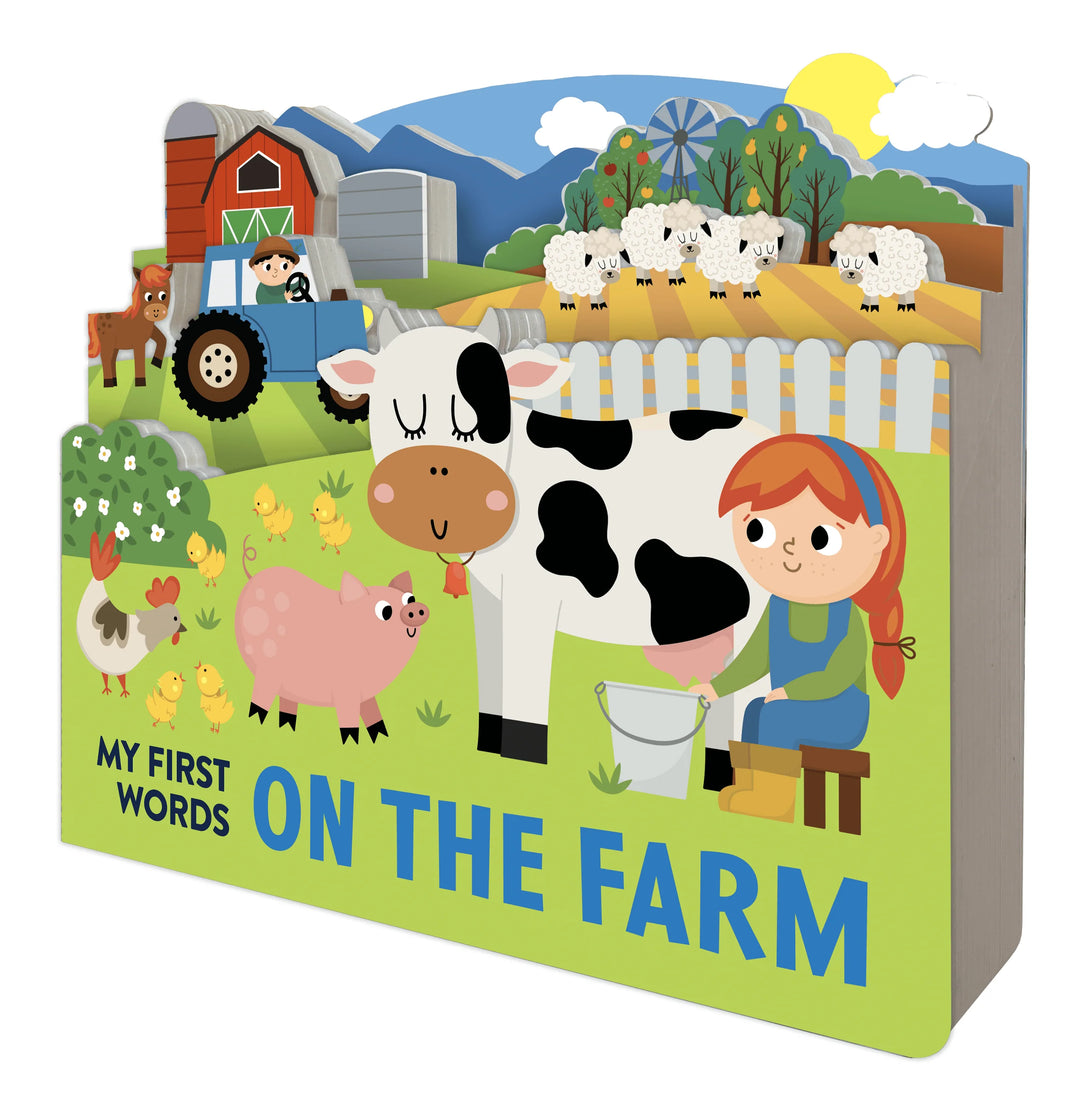 My First Words  On the Farm Chunky Scenes Board Book