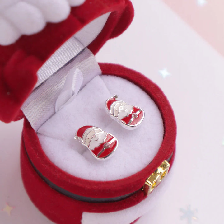 Lauren Hinkley Enchanted Christmas Santa Claus Earrings