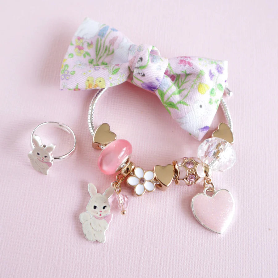 Lauren Hinkley Floral Dreams Bunny Charm Bracelet