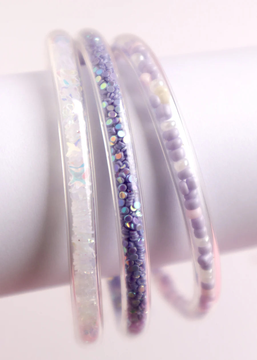 Lauren Hinkley Glitter Elastic Bracelets