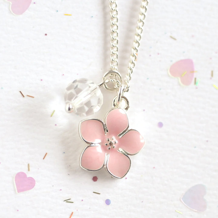 Lauren Hinkley Pink Flower Necklace