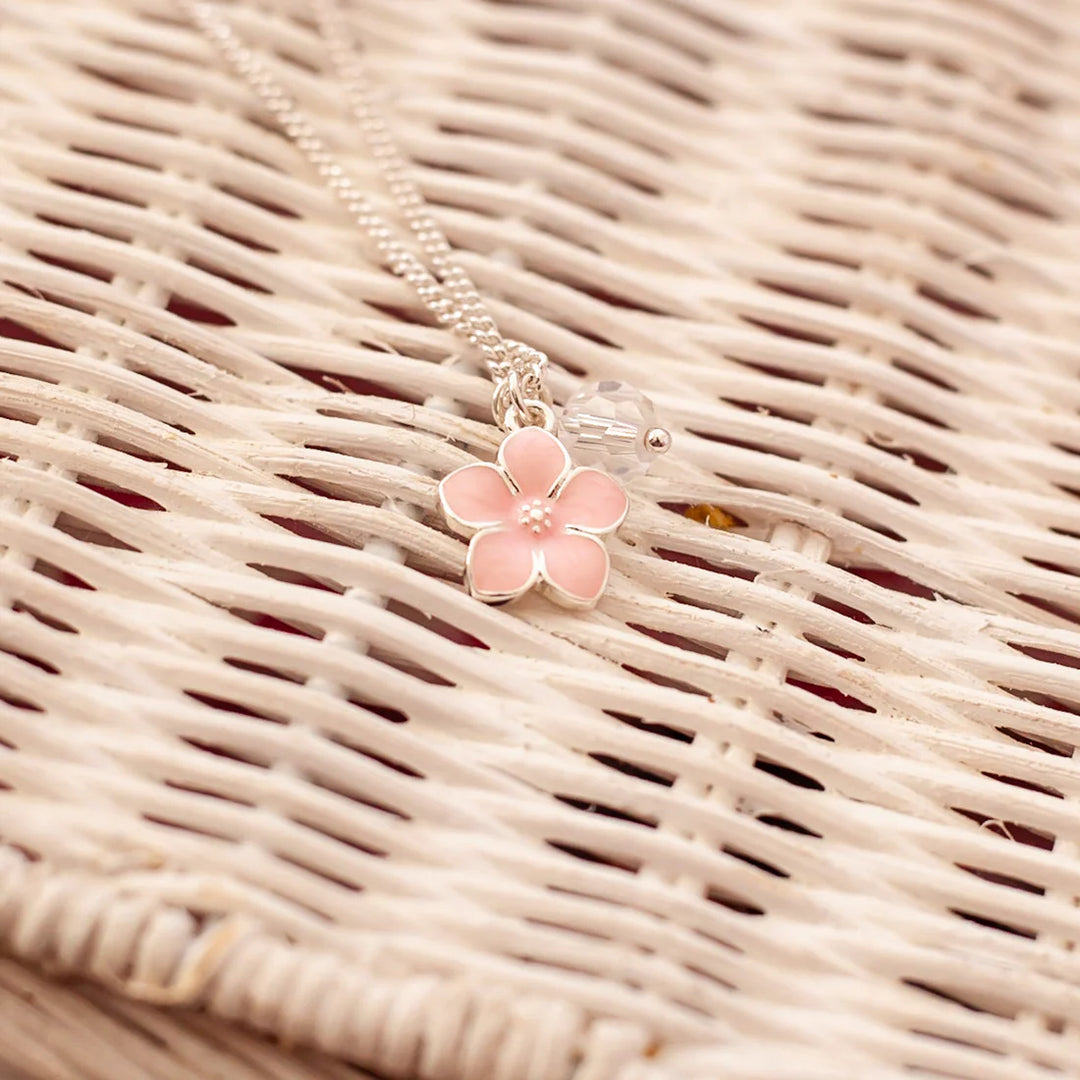 Lauren Hinkley Pink Flower Necklace