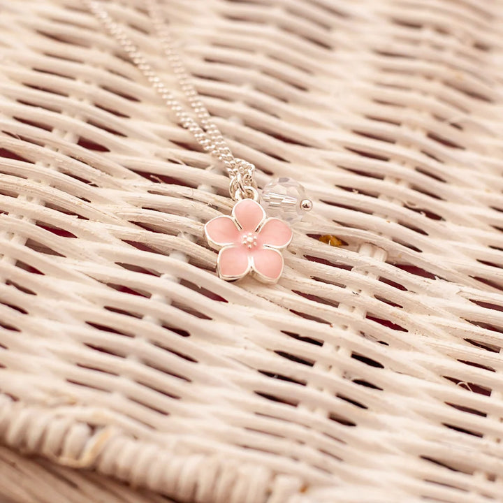 Lauren Hinkley Pink Flower Necklace