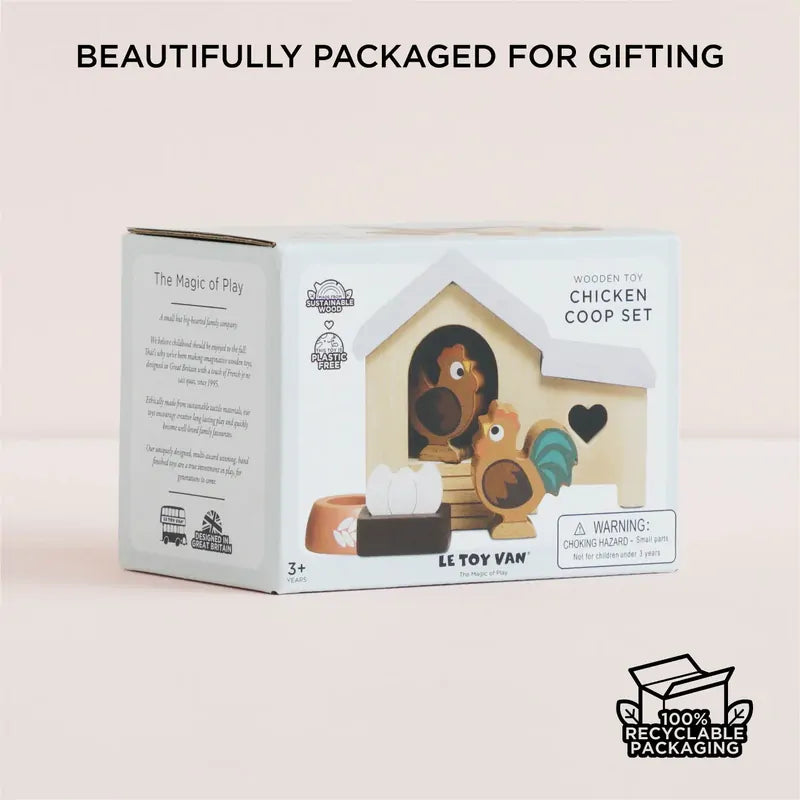 Le Toy Van Wooden Chicken Coop