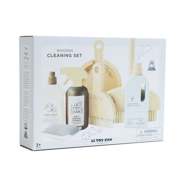 Le Toy Van Wooden Eco-Friendly Cleaning Play Set - 7 Piece