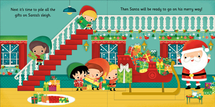 Let's Help Santa Pop-Up Book