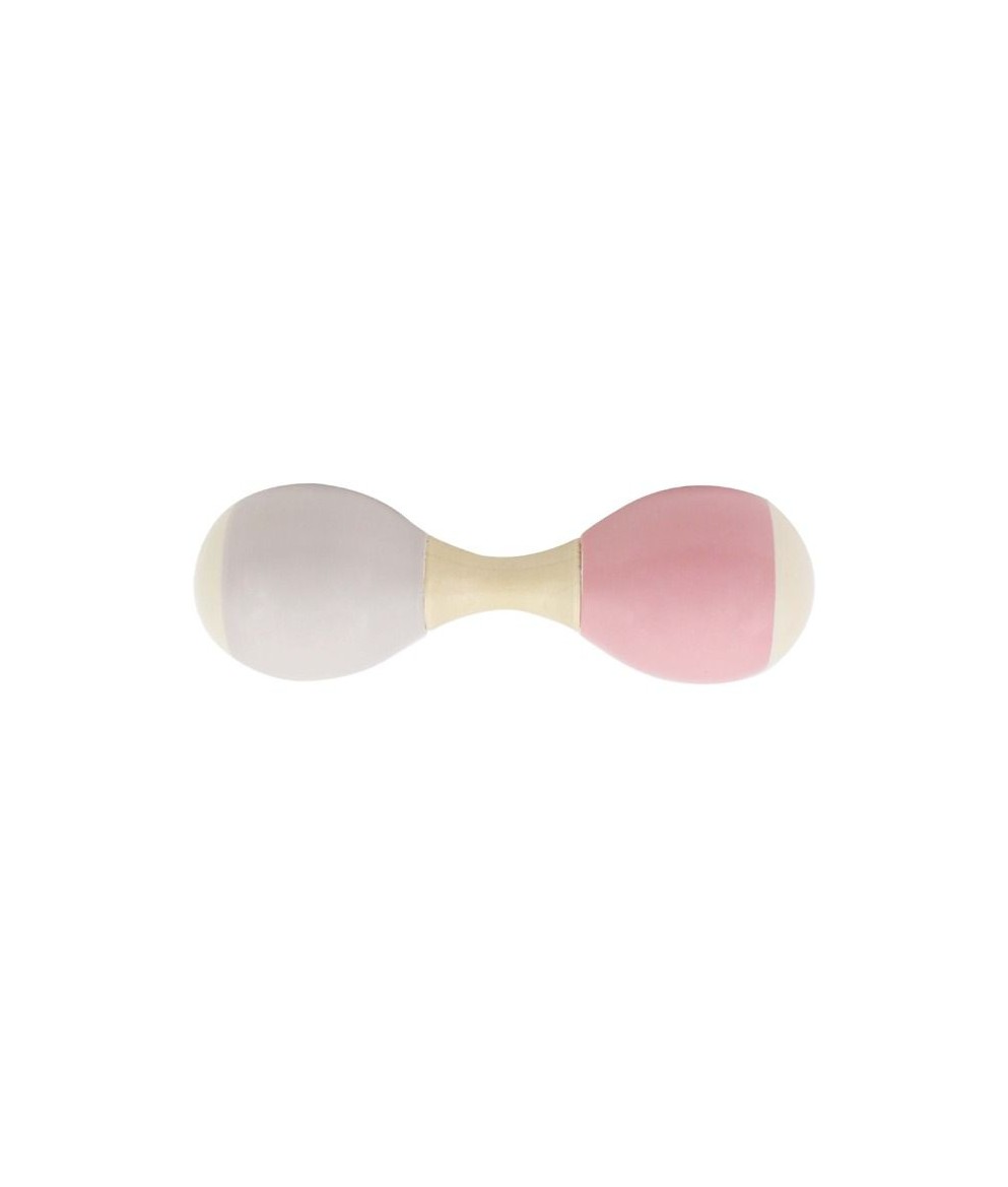 Two-Tone Wooden Double Ended Maracas