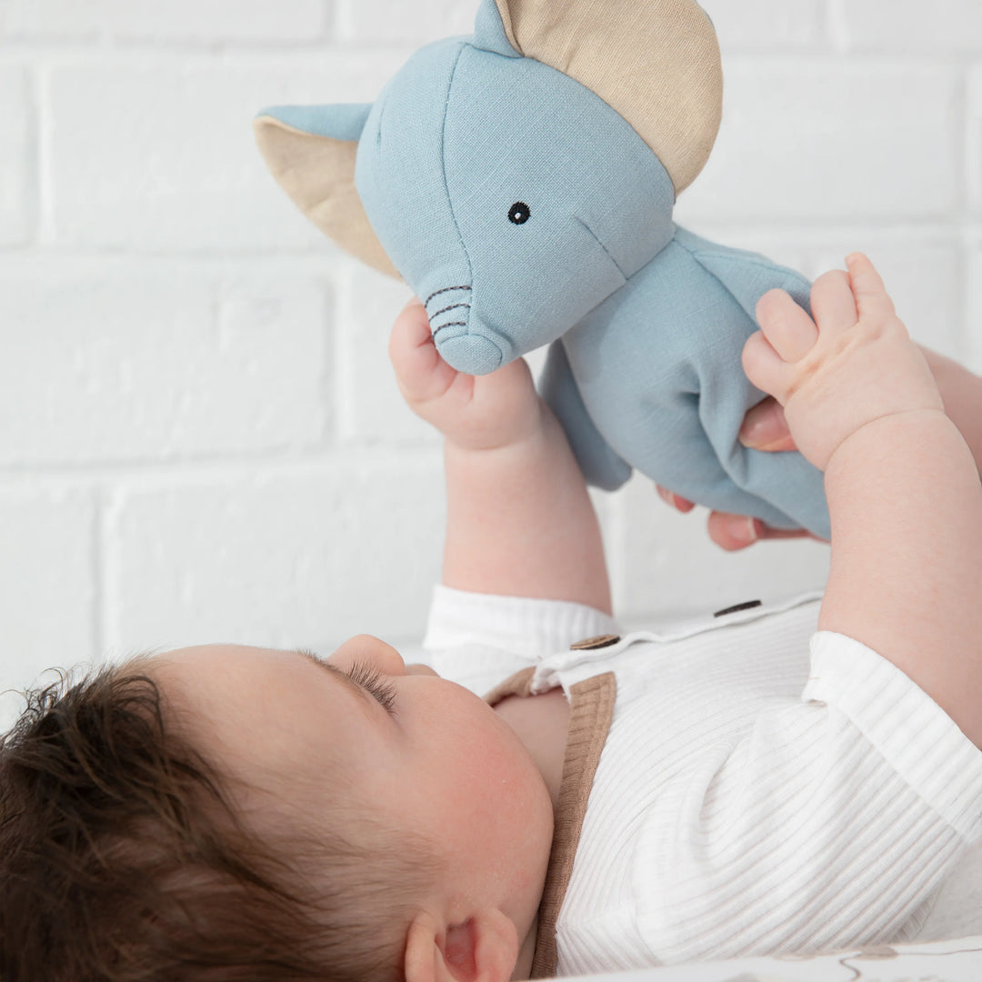 Linen Plush Toy - Eddie the Elephant
