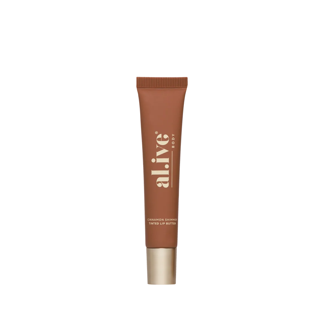 al.ive body Tinted Lip Butter Ornament - Cinnamon & Citrus