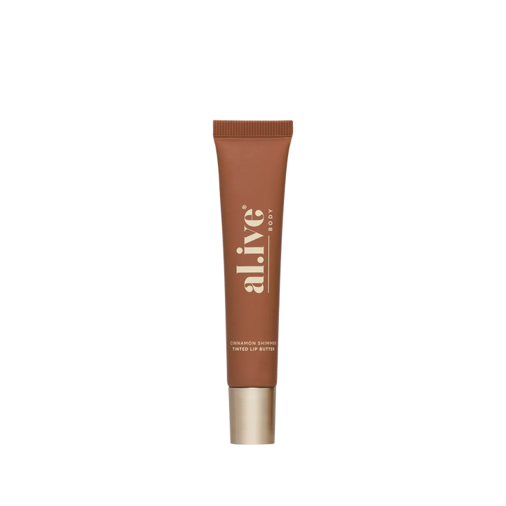 al.ive body Tinted Lip Butter Ornament - Cinnamon & Citrus