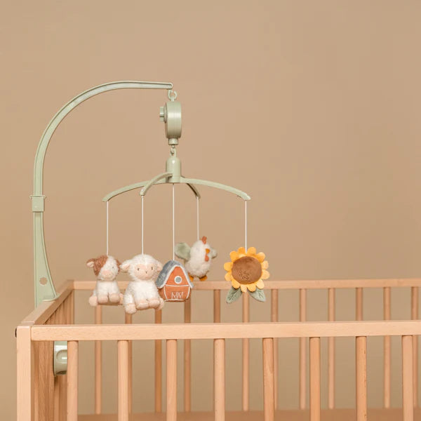 Little Farm Soothing Baby Music Cot Mobile