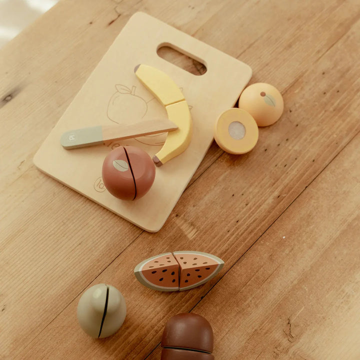Little Dutch Wooden Cutting Fruit Set