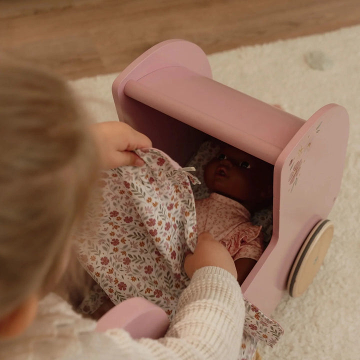 Little Dutch Wooden Doll Pram & Bedding